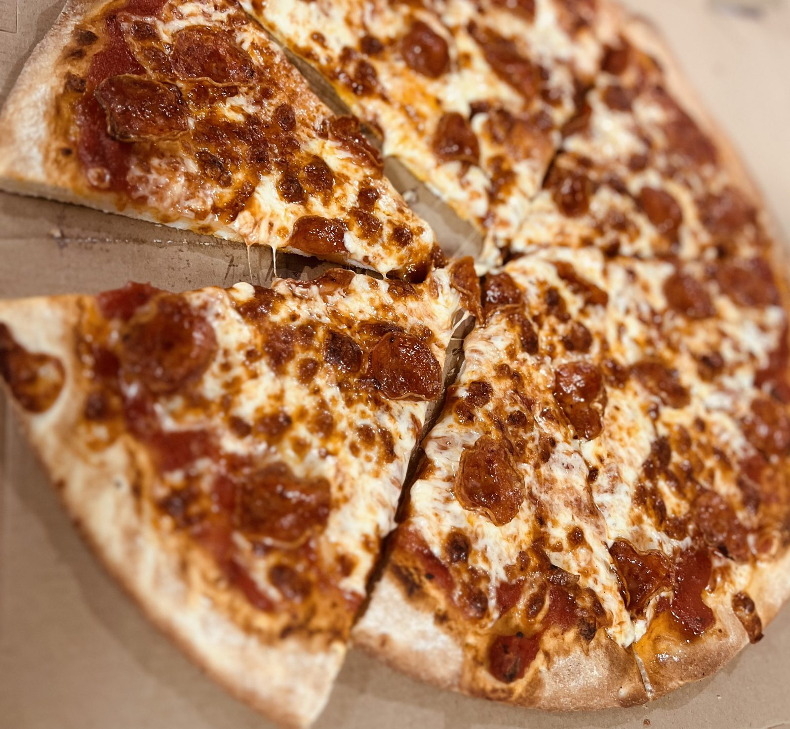Pepperoni pizza